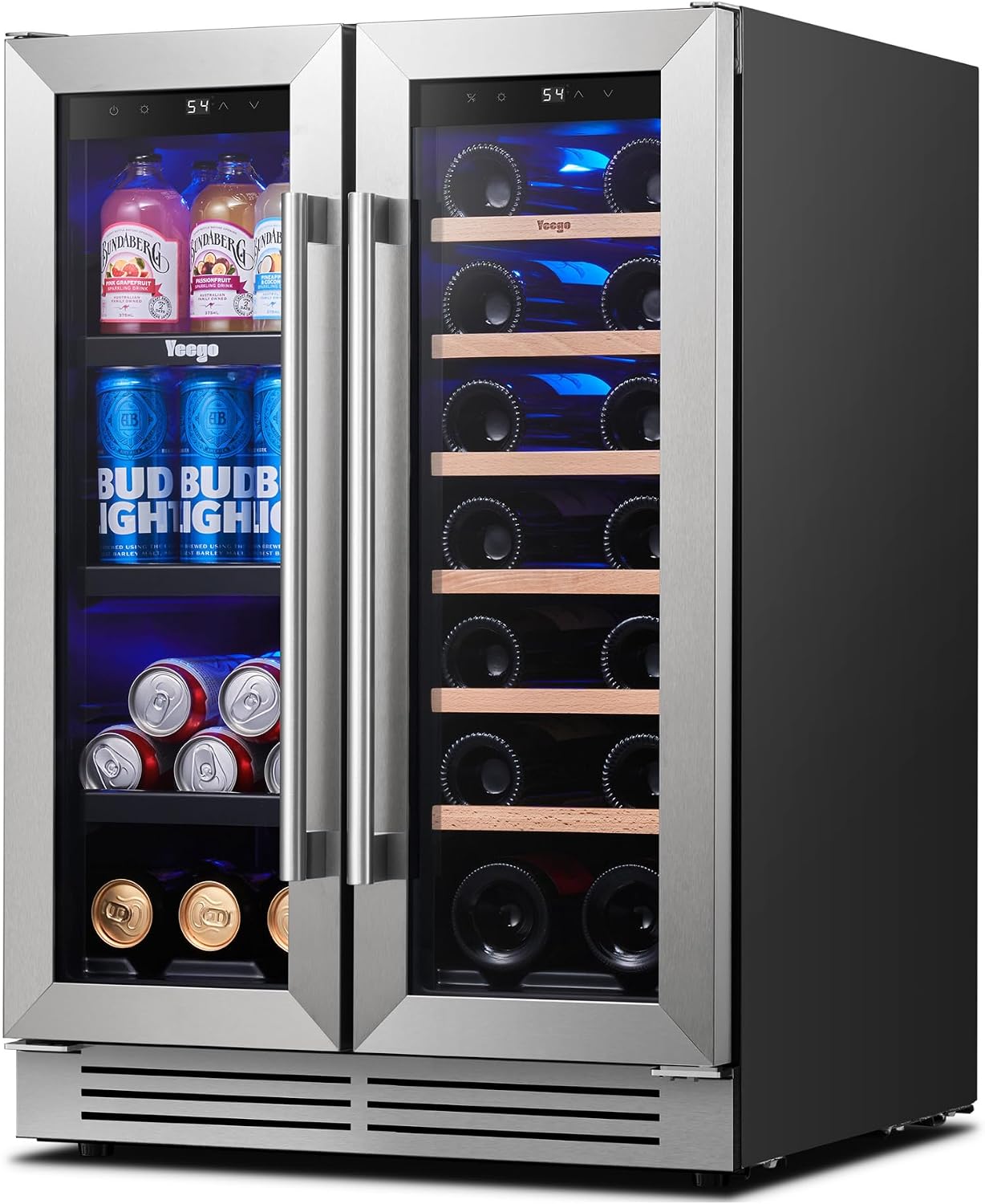 Wine Beer Cooler Fridge - Refrigerador de Vinho e Bebidas Yeego