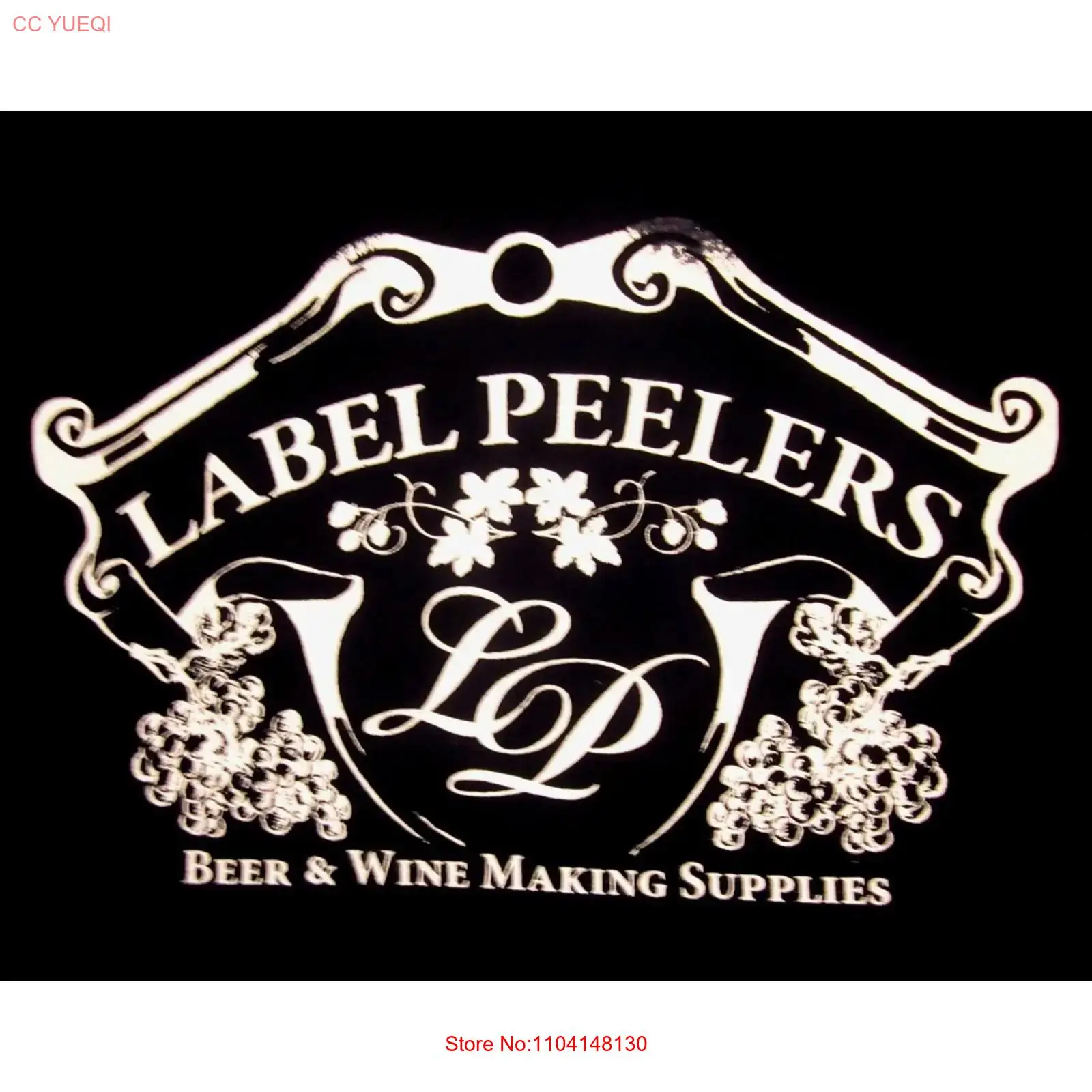 Wine Beer Making Supplies - Etiquetas Adesivas Vintage Lavadas Estilosas para