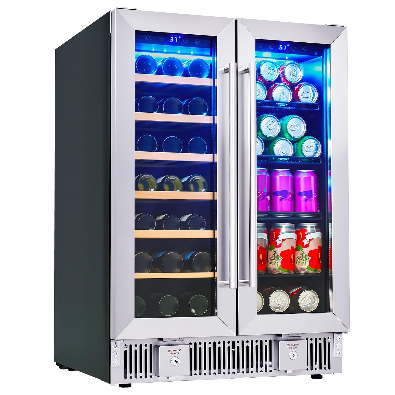 Wine Beer Fridge Under Counter - Refrigerador de Bebidas, Geladeira de Vinho