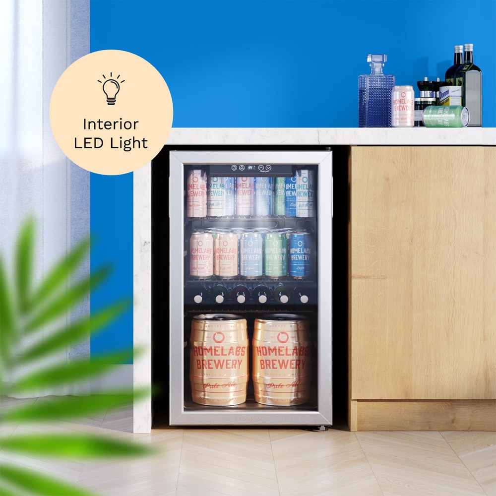 Wine Beer Cooler Fridge - Refrigerador Mini para Bebidas com Capacidade