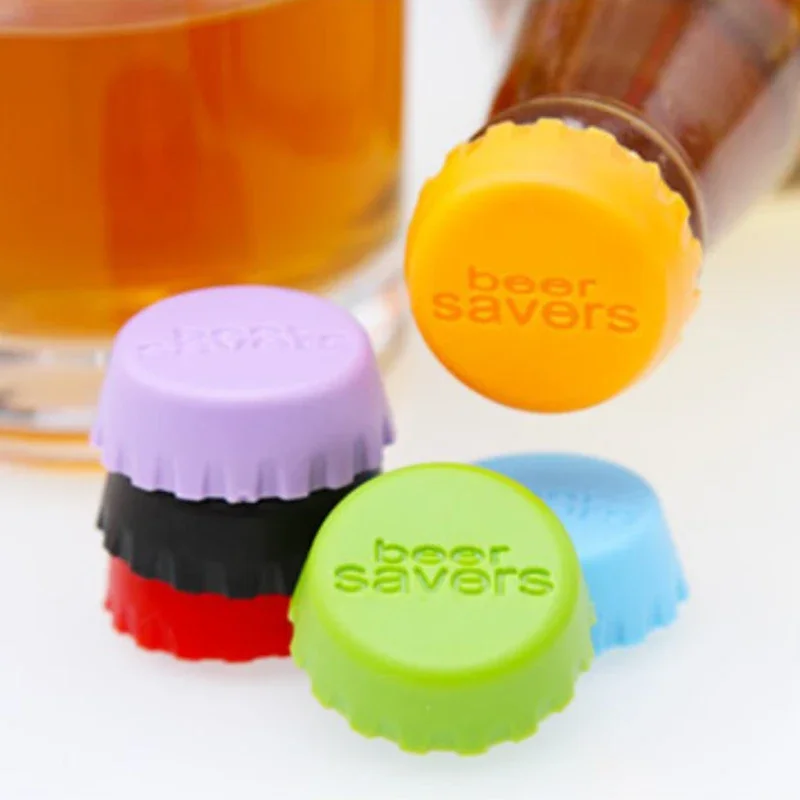 Wine Beer Garden - Tampas de Silicone Coloridas para Garrafas