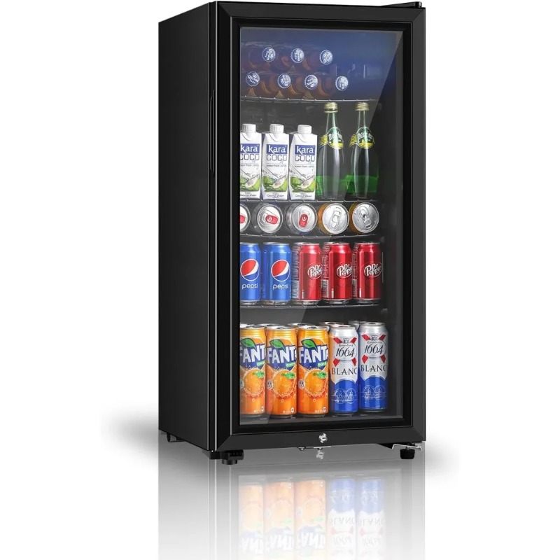 Wine Beer Cooler Fridge - Geladeira para bebidas, mini geladeira de