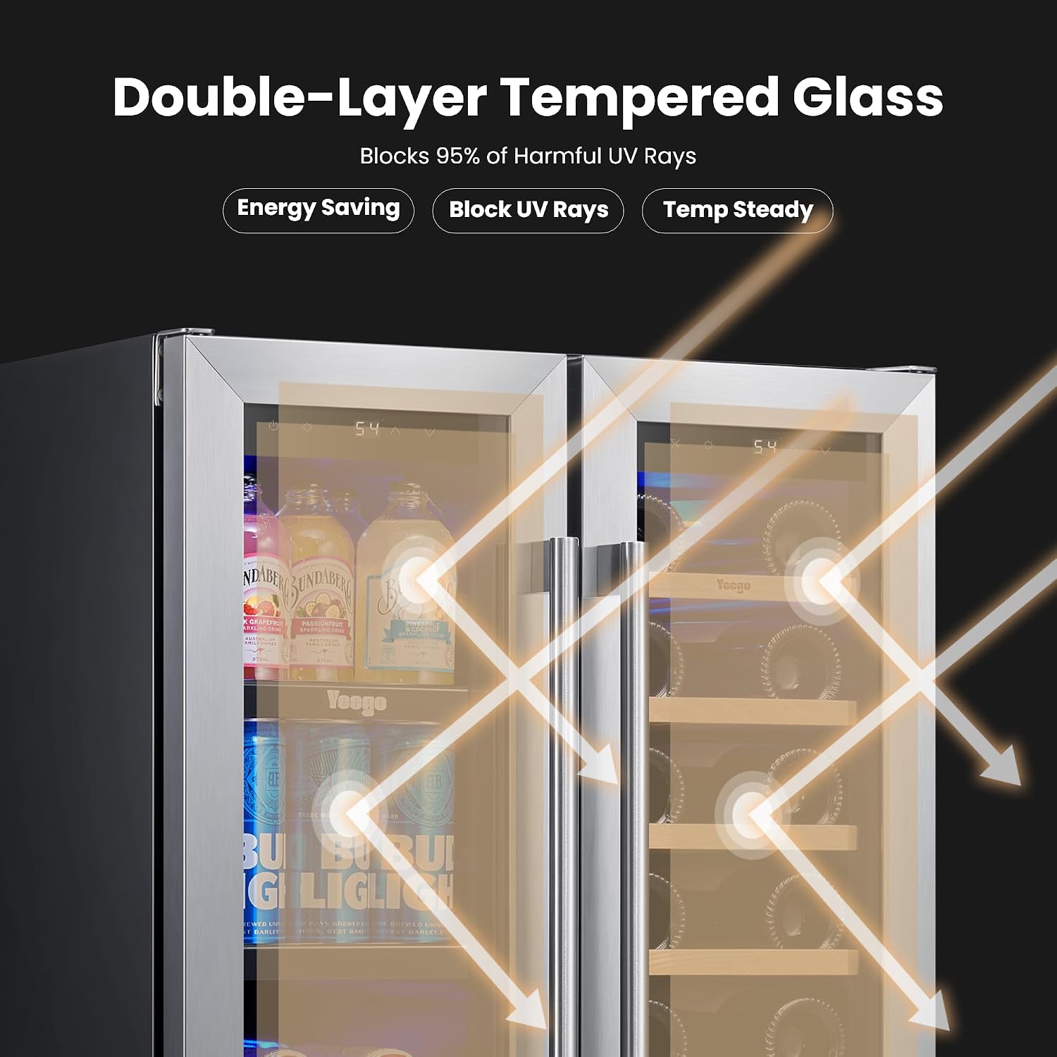 Refrigerador de Vinho e Bebida - Wine Beer Cooler Fridge avaliação e preço