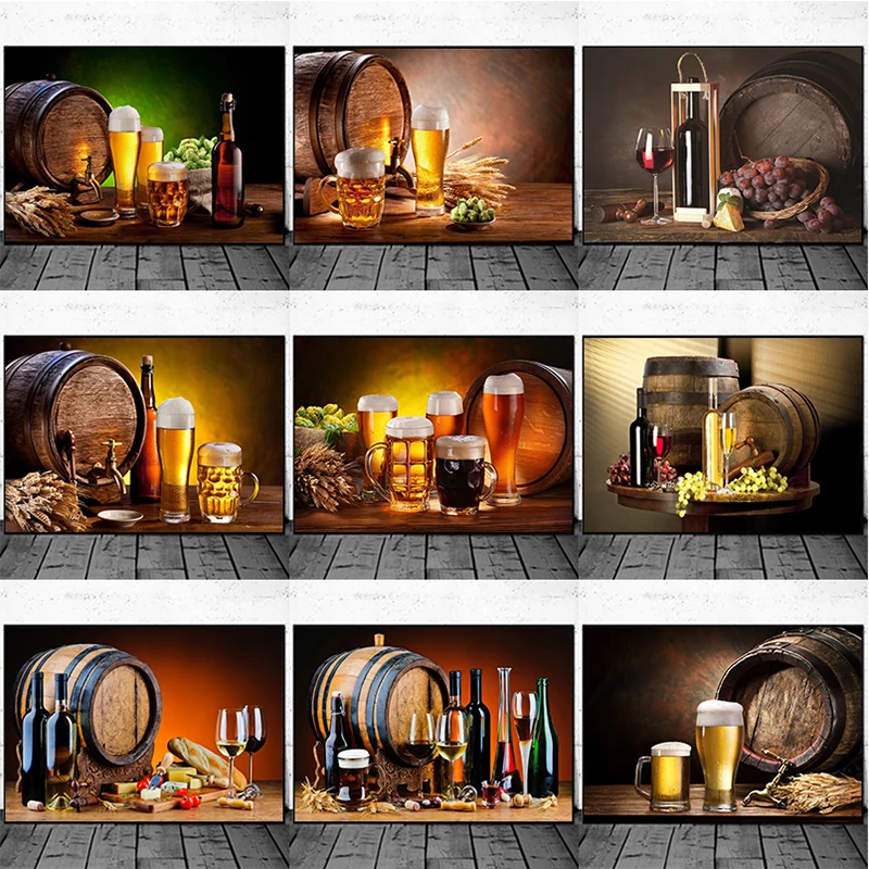 Bar de cozinha vinho tinto uva - Wine Beer Bottle avaliação e preço