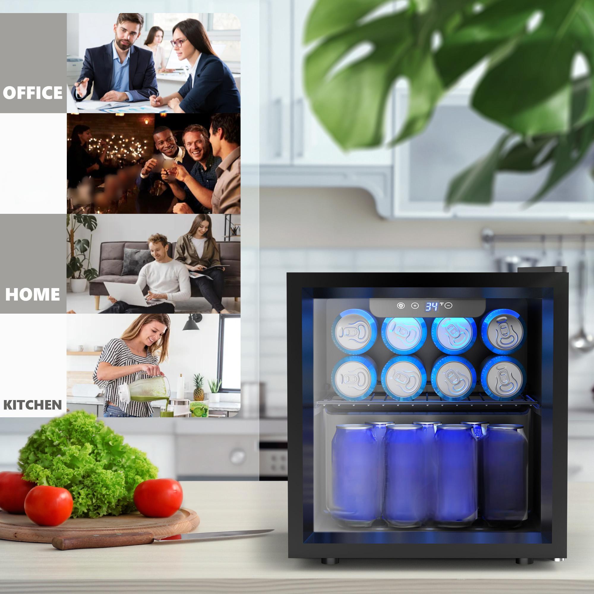 Mini Geladeira EKOJUCE com Por - Wine Beer Cooler Fridge avaliação e preço