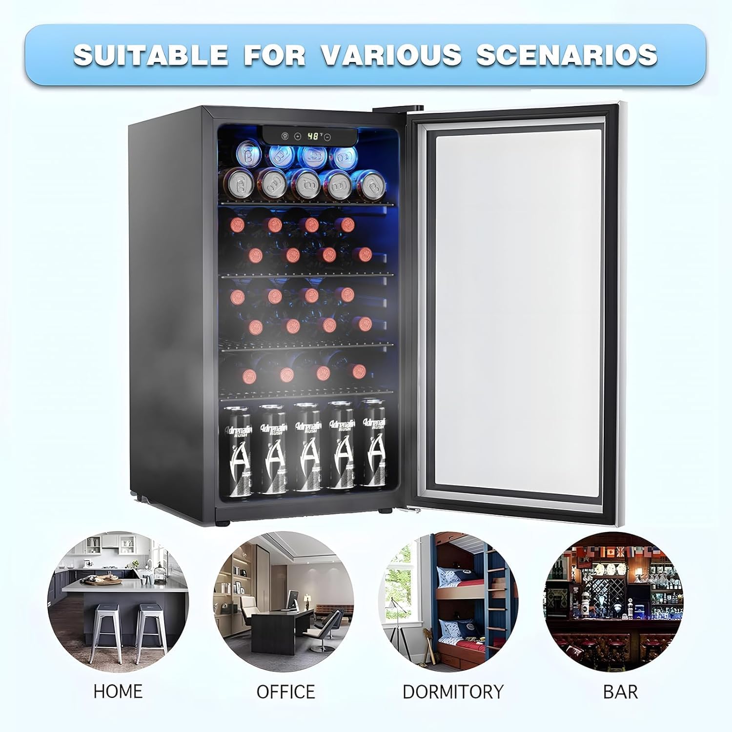 Refrigerador/Adega de Vinho pa - Wine Beer Cooler Fridge avaliação e preço