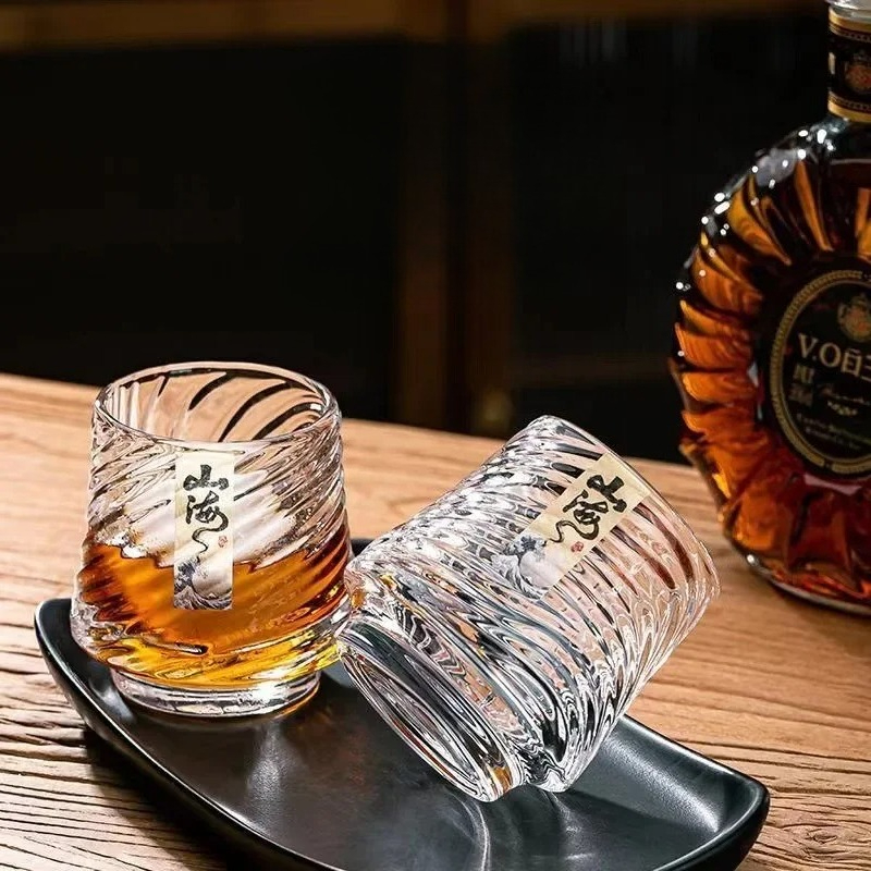 Conjunto de Copos de Vidro par - Wine Beer The Whiskey avaliação e preço