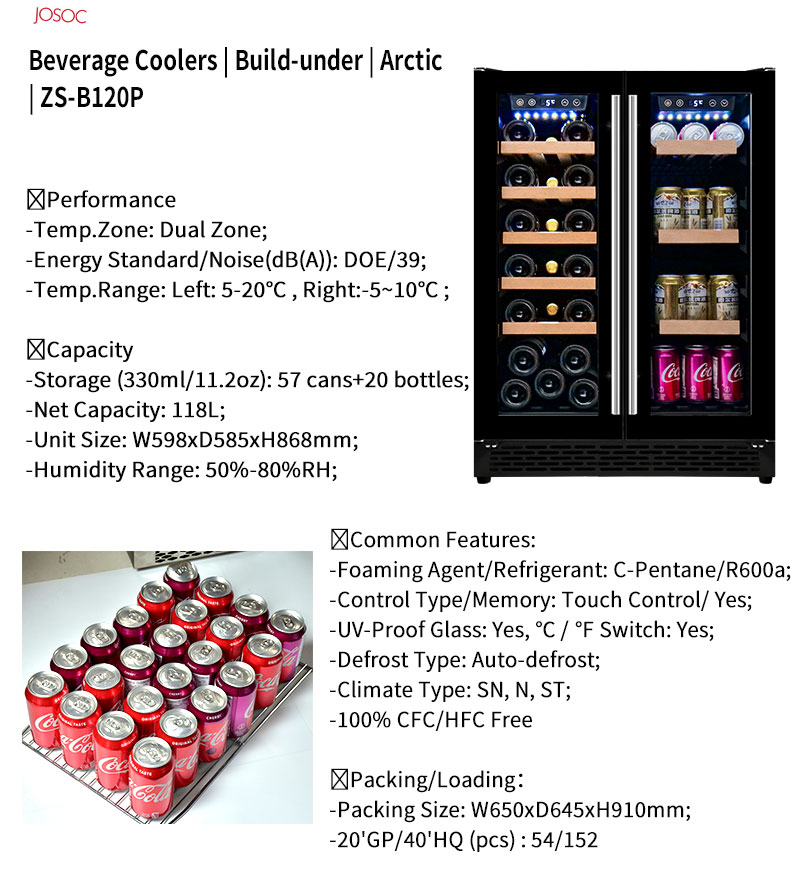 Refrigerador de Vinho e Cervej - Wine Beer Cooler Fridge avaliação e preço