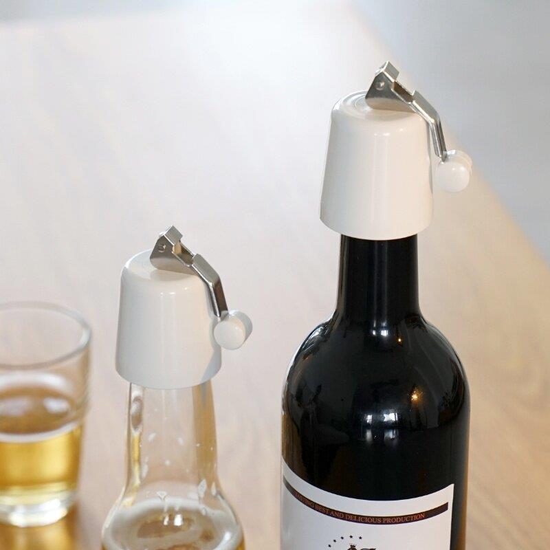 Tampa de Garrafa de Vinho em S - Wine Beer Food avaliação e preço