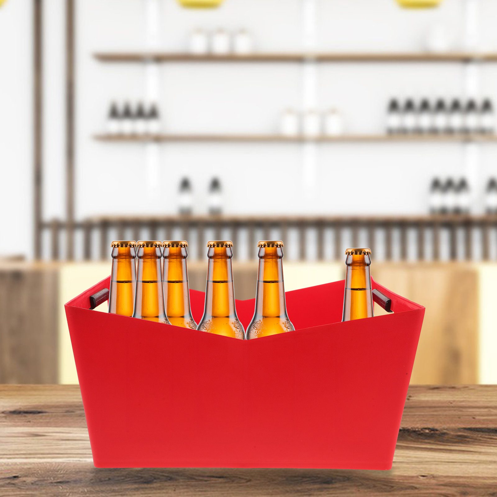 Balde de Plástico Tipo V para  - Wine Beer Type avaliação e preço