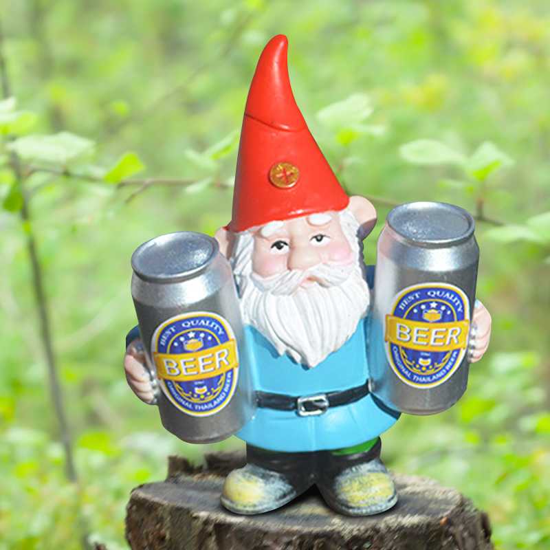 Anime bêbado Gnome bebendo cer - Wine Beer Garden avaliação e preço
