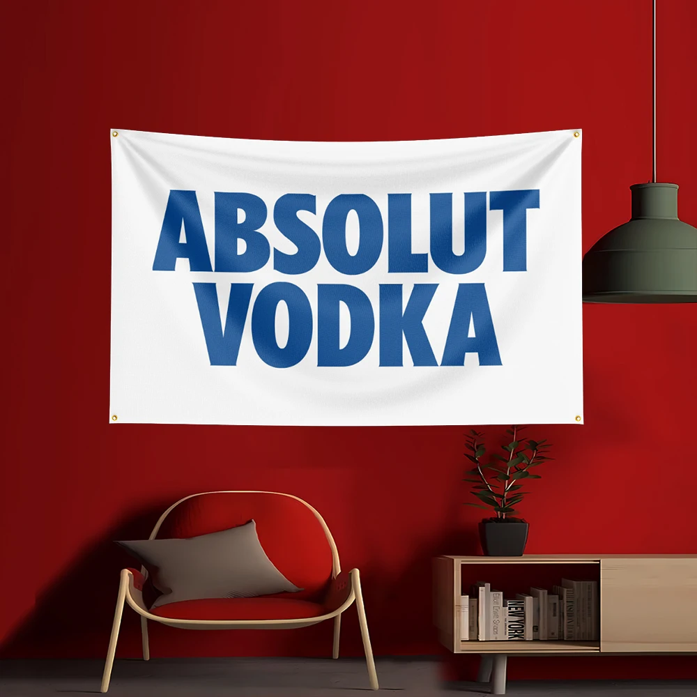 90x150cm a-absolut vodkas band - Wine Beer Garden avaliação e preço