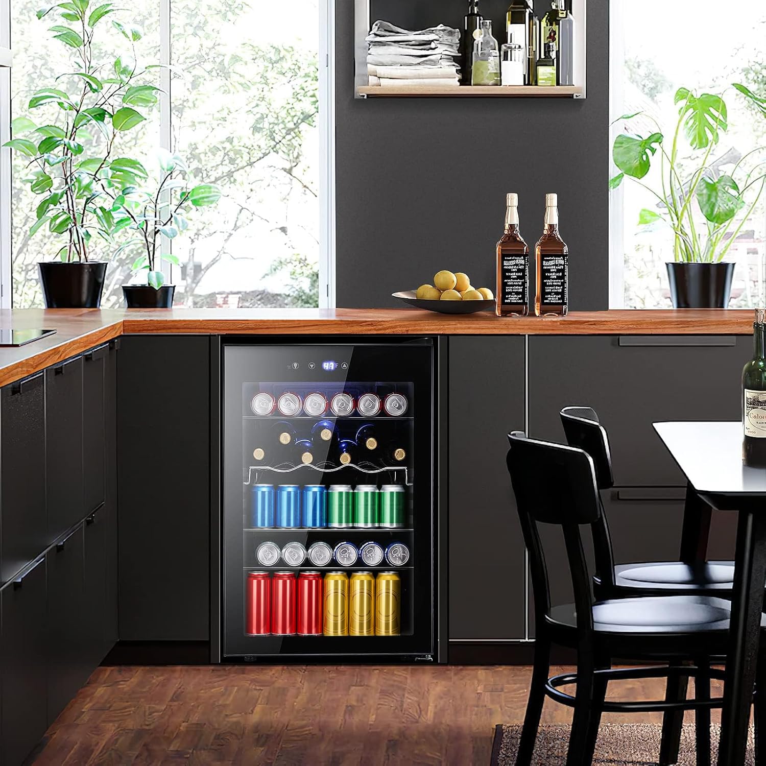 Cooler de Bebidas de 4,5 Pés C - Wine Beer Cooler Fridge avaliação e preço