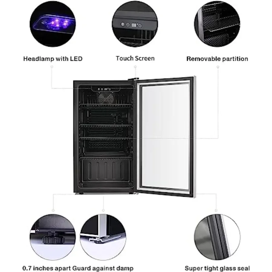 Refrigerador/Armário de Vinhos - Wine Beer Cooler Fridge avaliação e preço