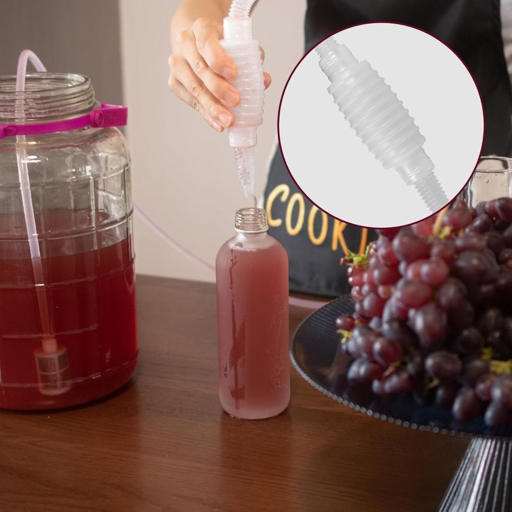 Novo Tubo Sifão de Plástico de - Wine Beer Food avaliação e preço