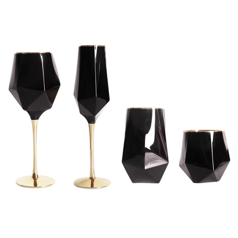 Taça de vidro de vinho com bor - Wine Beer The Whiskey avaliação e preço
