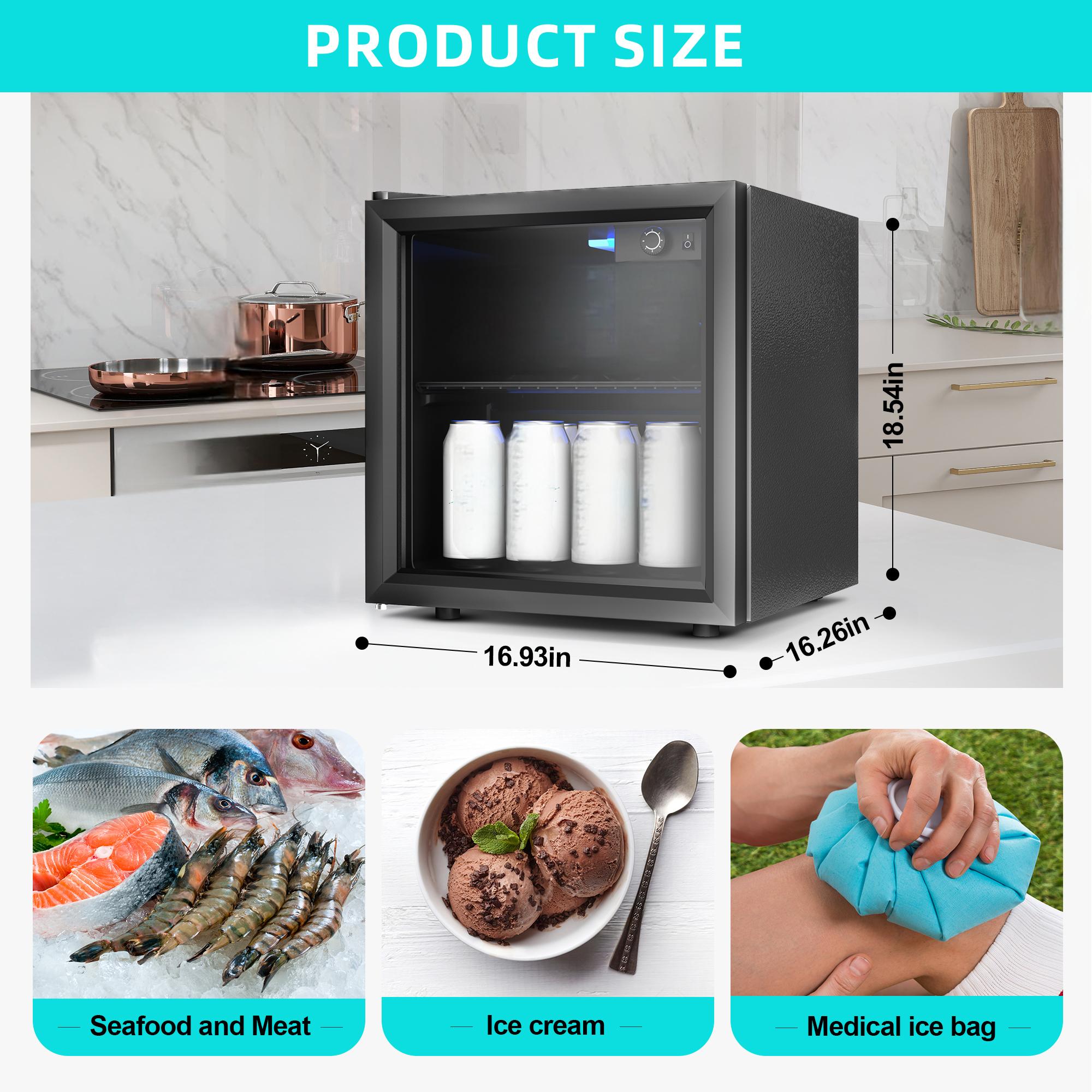 Mini Refrigerador EKOJUCE com  - Wine Beer Cooler Fridge avaliação e preço