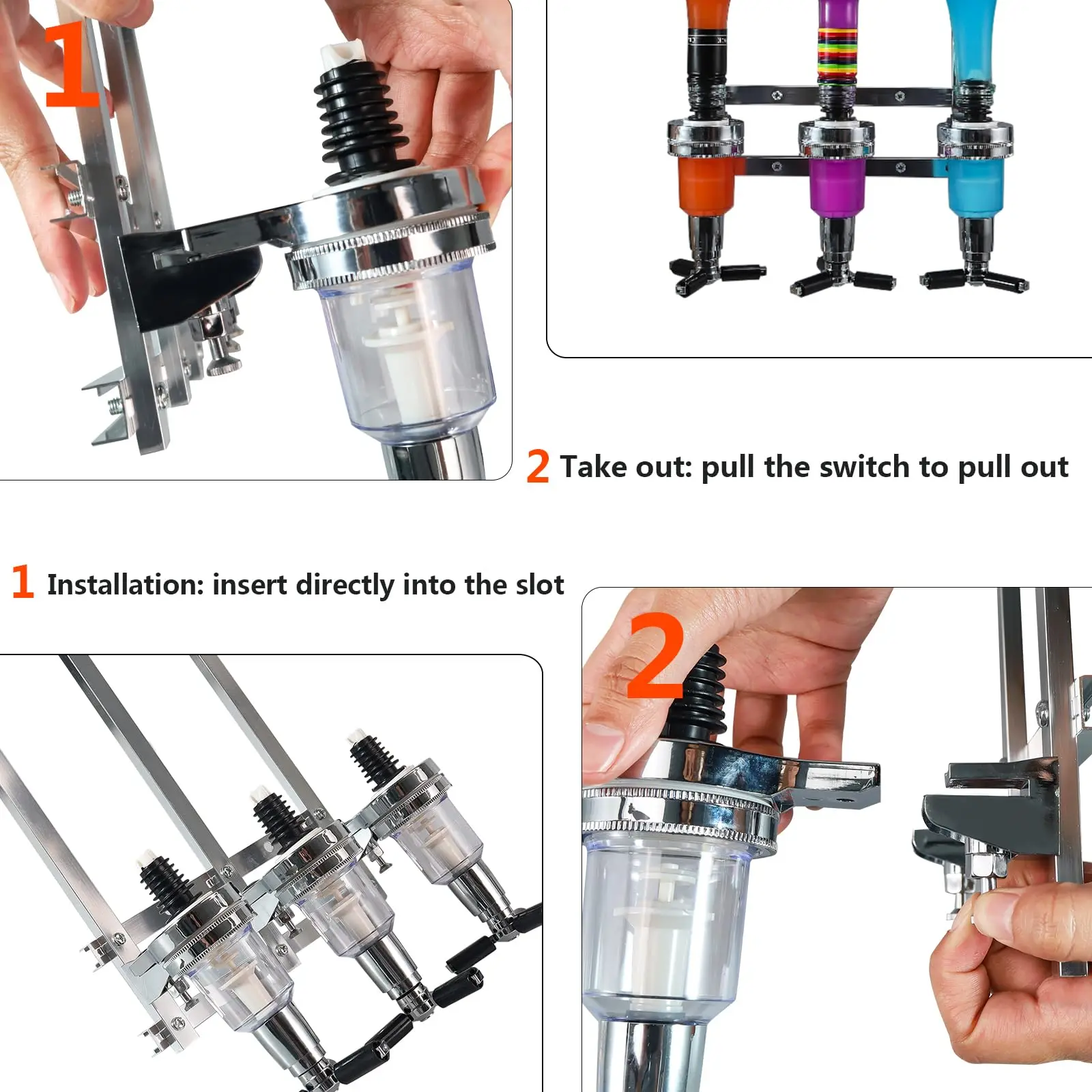 Suporte de Parede para 2/3/6 G - Wine Beer Type avaliação e preço