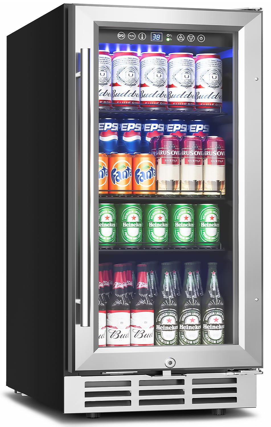 Refrigerador de Bebidas de 15  - Wine Beer Fridge Under Counter avaliação e preço