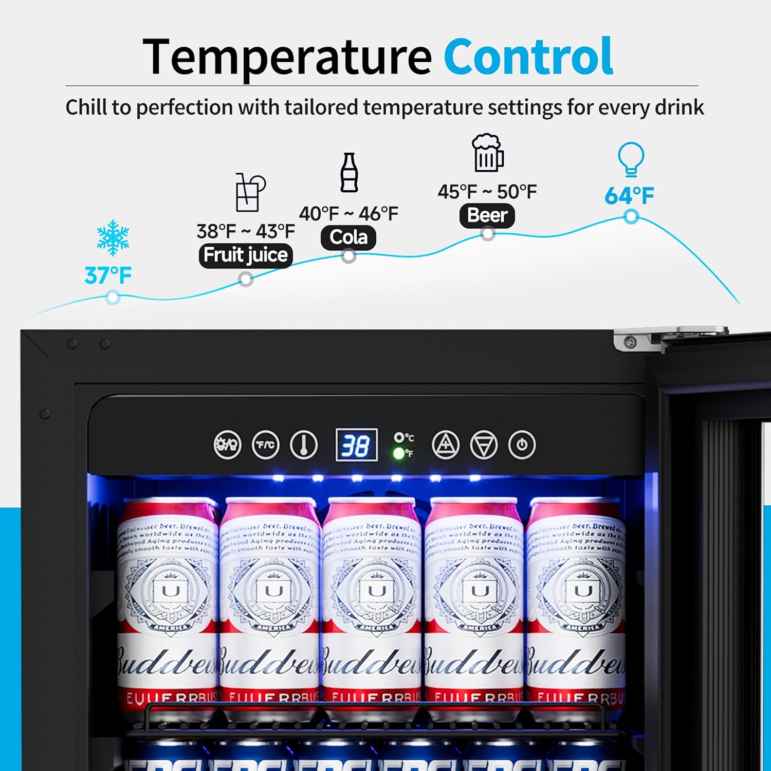 Refrigerador de Bebidas de 15  - Wine Beer Fridge Under Counter avaliação e preço