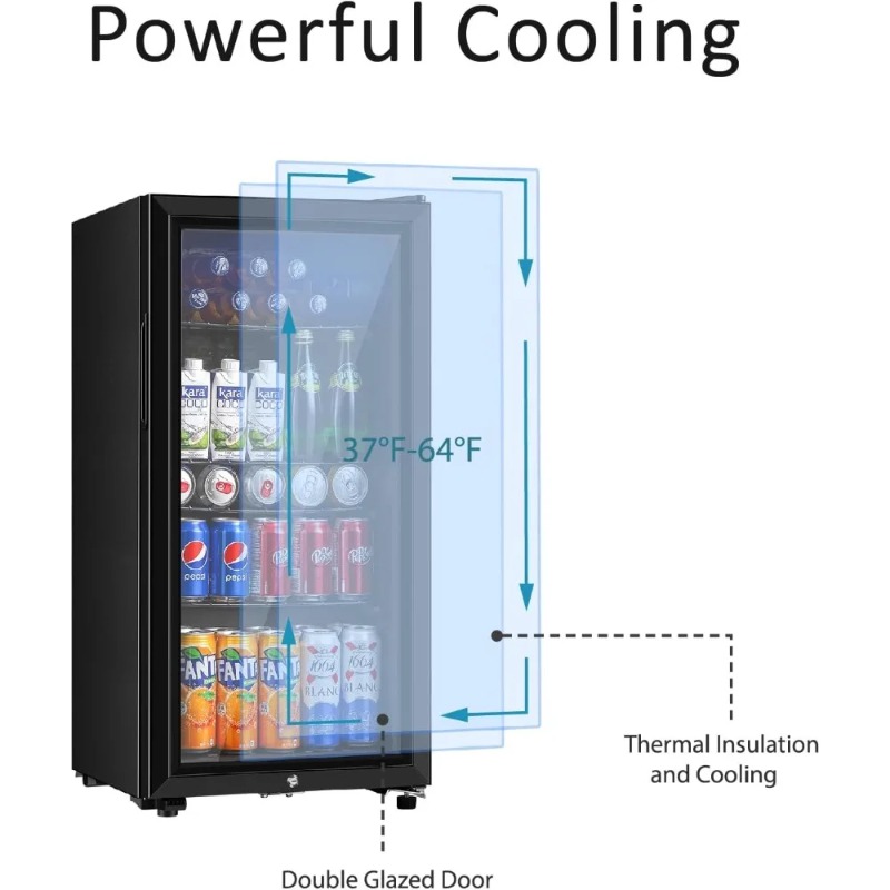 Geladeira para bebidas, mini g - Wine Beer Cooler Fridge avaliação e preço